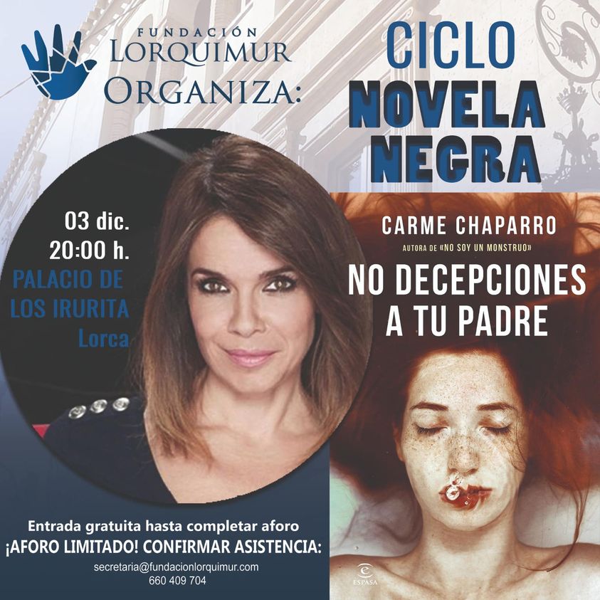 Ciclo Novela Negra. Carme Chaparro.